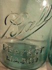 2 Extremely Rare Htf Lucky 13 Ball Mason 1910-23 Perfect Mason 1923-33 Ideal Jar