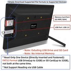Dhwazz 10 1 Inch Usb Digital Picture Frame Non-wifi Sd Card Smart Photo Frame   