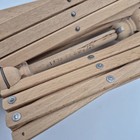 Vintage Wooden Umbrella Yarn Swift Made In Sweden Table Clamp Knitting Weaving