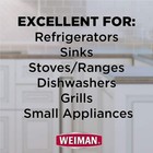 Weiman Stainless Steel Cleaner And Polish Trigger Spray - Protects Against Finge