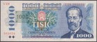 Czech Republic 1000 Korun 1985   1993 Unc