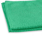 Microfiber Cleaning Cloth Packs Of 12 Heavyweight Towel Green 300 Gsm 16 X 24 