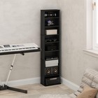 Cd Dvd 8 Tier Rack Storage Organizer Media Cabinet Tower Shelf Multimedia Holder