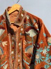 Indian Suzani Embroidery Velvet Handmade Jacket Coat Women Wear Jacket Overcoat