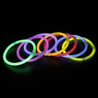 Premium 8 Inch Glow Sticks With Connectors Neon Necklace Wrist Ribbon Bracelets