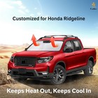 Econour Windshield Sun Shade Compatible For Honda Ridgeline  2017   2024    Fro   