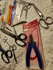 Vintage Lot Of Scissors Sewing Arts Crafts Shears And Tools Usa Germany