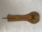 Antique Wooden Rug Hooking Shuttle 8 1 4  Long
