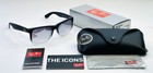 Ray-ban Justin Matte Frame With Grey Gradient Lens 852 88