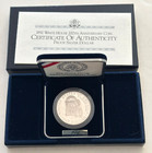 1992 W - White House 200th Anniversary Coin Proof Silver Dollar Complete 