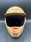 Vintage Yamaha Pf1 Lazer 218 Sports Helmet Motorcycle Motorcross Bike Head Gear 
