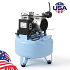 40l 24l Portable Dental Air Compressor Mobile Oil Free Silent Air Pump Anti-rust