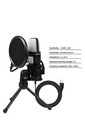 Voice Recording Usb Condenser Pc laptop gaming streaming podcast Microphone