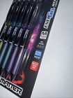 Pentel Energel Rtx Retractable Liquid Gel Pens 0 7mm 5-pack Dark Matter