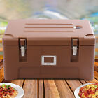 30l Insulated Food Pan Carrier Food Warmer Box Catering Hot Warmer Box Case 31qt