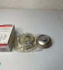 Honeywell T87f 1859  the Round  Heating-cooling Thermostat W  Base   Wall Plate