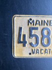 1960 Maine License Plate 458-332