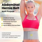 Gagaiuco New Upgrade Umbilical Hernia Belt For Women And Men   6 88  L  Grey