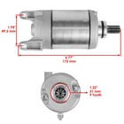 Starter With Relay Solenoid For Polaris Predator 500 2003 2004 2005 2006