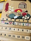 1991 The Pine Connection Vintage Wooden Perpetual Wall Calendar Gvc
