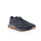 Reebok Nanoflex Tr 3 Mens Black Mesh Lace Up Athletic Cross Training Shoes
