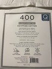 Hotel Signature Egyptian Cotton Queen Sheet Set 6 Piece 400 Tc White  read List 
