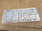 1951 Vintage Ga License Plate