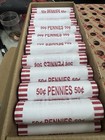 2025 P Lincoln Penny 1 Roll  50 Coins  Uncirculated  Free Shipping    