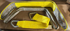 Auto Body Pulling Sling Set 4x48 2x36 4x30 W peasr Rings Heavy Duty Best Value