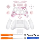 Full Set Shell Buttons For Xbox Series X   S Controller Front Back Plate Cover