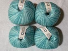 Lot Of 4 Yarn Bee Awesome Ombre Sea Foam Yarn 3 5oz 435yd