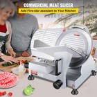 Uimoso Commercial Electric 10  Blade Meat Slicer Deli Food Cutte 240w 350-400rpm