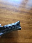 Tumi For Delta Toiletries Cosmetic Cords Travel Kit Bag Gray Black Trim 7 