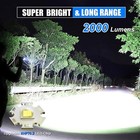 Flashlights High Lumens  Rechargeable Flashlight Led 2000 Lumen Xhp70 2 