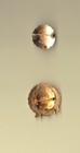 Pair Of Episcopal School Pins Cross And Crown - Little System By Uncas