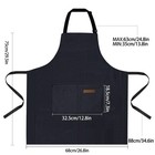 2 Pack Aprons For Women With Pockets Cooking Aprons For Women Men Adjustable Bib