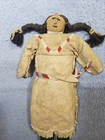 Native American  Buckskin Beaded Doll Vintage Rare Find