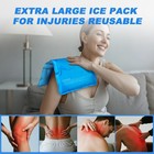Relaxcoo Large Flexible Ice Pack For Injuries Reusable Gel  11x14 5 Inches  Cold