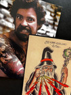 Mike Malone Wizard Tattoo Flash Postcard Set Of 2