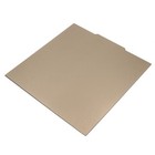 3d Printer Build Plate 430x430mm Pei Flexible Steel Build Surface With Soft New