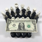 Plastic Chess Piece Set Not Weighted Preowned