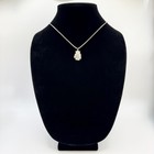 Vintage Israel Hamsa Hand Jerusalem Pendant Evil Eye Judaica Protection Amulet