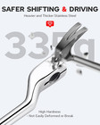 Heel Toe Shifter Pegs  304 Stainless Steel Shifter Lever Pegs Fit For Harley Tou