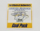 2-10-24 Filip Forsberg Nashville Predators Arizona Coyotes Game Used Goal Puck