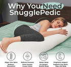 Body Pillow For Adults - Breathable  Full Body Pillow For Side Sleepers - Shredd