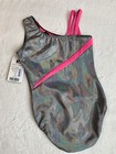 New Gabrielle Douglas Gk Elite Leotard Gymnastics Gabby Bling Rhinestone Size As