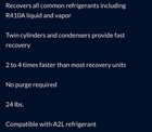 Appion G5twin Twin Refrigerant Recovery Machine A2l Compatible R410a 24 Lb