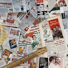 Vintage 50s-60s Cut Magazine Product Ads 30  Journal Collage Ephemera Free Ship 