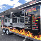 Food Trailer For Sale  Fully Equipped Mobile Food Truck With Kitchen And Refrige