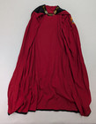 Vintage Knights Of Columbus Ceremonial Dress Cape Cloak Black Red Lynch   Kelly